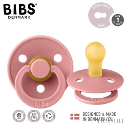 BIBS COLOUR DUSTY PINK S Smoczek Uspokajający kauczuk Hevea