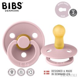 BIBS COLOUR PINK PLUM M Smoczek uspokajający kauczuk Hevea