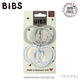 BIBS LOOPS 6-PACK - BABY BLUE & CLOUD