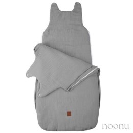 Hi Little One śpiworek dla Niemowlaka muślin TOG 3,0 ONE BAG Grey roz M