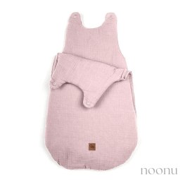 Hi Little One śpiworek dla Noworodka muślin TOG 3,0 ONE BAG Blush roz S