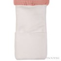 Hi Little One śpiworek dwustronny z nogawkami TOG 1,5 BIO muślin SLIM BAG BABY PINK/CORAL roz M