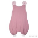 Hi Little One śpiworek do spania z nogawkami dla Niemowlaka TOG 1,0 BIO muślin MOUSE Baby Pink/Blush roz M