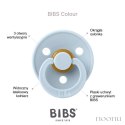 BIBS COLOUR 2-PACK BLUSH & IVORY S Smoczek uspokajający kauczuk Hevea