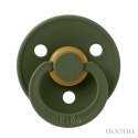 BIBS COLOUR 2-PACK DARK OAK & HUNTER GREEN S Smoczek Uspokajający kauczuk Hevea