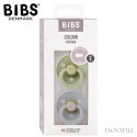 BIBS COLOUR 2-PACK SAGE & CLOUD S Smoczek Uspokajający kauczuk Hevea