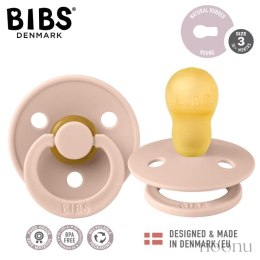 BIBS COLOUR BLUSH L Smoczek Uspokajający kauczuk Hevea