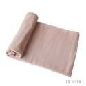 Mushie - otulacz kocyk letni 100% organic cotton Blush 120 x 120