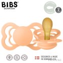 BIBS SUPREME PEACH SUNSET M Smoczek symetryczny kauczuk Hevea