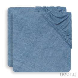 Jollein pokrowce na przewijak 50x70 cm 2 szt FROTTE Jeans Blue