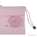 Hi Little One organizer przybornik do łóżeczka MOUSE Blush/Baby Pink