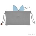 Hi Little One organizer przybornik do łóżeczka SLEEPY BUNNY Grey/Baby Blue