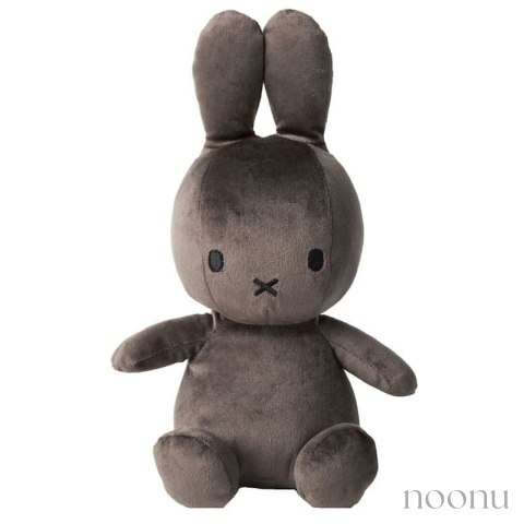 Miffy przytulanka Króliczek 23 cm aksamit GREY