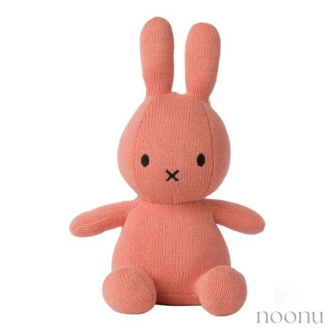 Miffy przytulanka Króliczek 23 cm bawełna organiczna PEACHY PINK