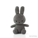 Miffy przytulanka Króliczek 23 cm sztruks DARK GREY