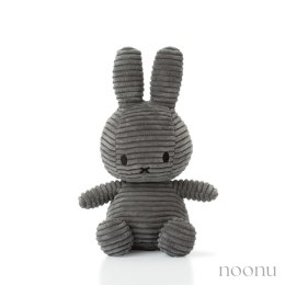 Miffy przytulanka Króliczek 23 cm sztruks DARK GREY