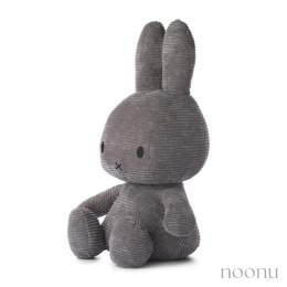 Miffy przytulanka Króliczek 50 cm sztruks GREY