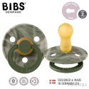 BIBS COLOUR TIE DYE CAMO GREEN HUNTER SAND M Smoczek uspokajający kauczuk Hevea