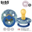 BIBS COLOUR TIE DYE OCEAN M Smoczek Uspokajający kauczuk Hevea