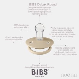 BIBS DE LUX BLOSSOM Smoczek uspokajający silikonowy ONE SIZE