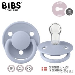 BIBS DE LUX DUSTY BLUE Smoczek uspokajający silikonowy ONE SIZE