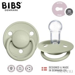 BIBS DE LUX SAGE Smoczek uspokajający silikonowy ONE SIZE