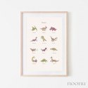 Mushie - Plakat Dinosaurs Medium