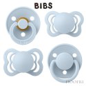 BIBS TRY-IT PACK BABY BLUE 4 smoczkowy zestaw prezentowy smoczków niemowlęcych