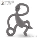 Matchstick Monkey gryzak terapeutyczny silikonowy ze szczoteczką Dancing Grey