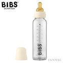 BIBS BABY GLASS BOTTLE IVORY Antykolkowa Butelka Szklana dla Niemowląt 225 ml