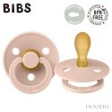 BIBS COLOUR SYMMETRICAL BLUSH M Smoczek Symetryczny kauczuk Hevea