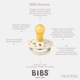 BIBS BOHEME DARK OAK S Smoczek Uspokajający kauczuk Hevea