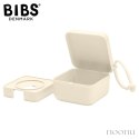 BIBS PACIFIER BOX IVORY 2 w 1 etui do smoczków oraz pojemnik do sterylizacji smoczków