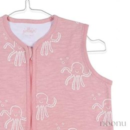 Jollein śpiworek niemowlęcy do spania letni OCTOPUS Pink 90 cm