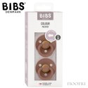 BIBS DUO COLOUR WOODCHUCK M Smoczek uspokajający kauczuk Hevea 2 szt