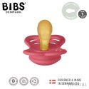 BIBS SUPREME 2-PACK CORAL & RUBY S Smoczek symetryczny kauczuk Hevea