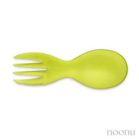 Carl Oscar - CUTElery™ - Multi cutlery Sztućce 3w1 Lime - Monkey