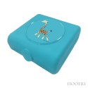 Carl Oscar Kids Sandwich Box Pojemnik na przekąski i kanapki Turquoise - Giraffe