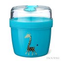 Carl Oscar- N'ice Cup™ L Pojemnik śniadaniowy z wkładem chłodzący Turquoise - Giraffe