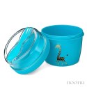 Carl Oscar- N'ice Cup™ L Pojemnik śniadaniowy z wkładem chłodzący Turquoise - Giraffe