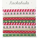 Rockahula Kids gumki do włosów dla dziewczynki 10 szt. Jolly Xmas Elastic