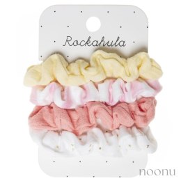 Rockahula Kids gumki scrunchie do włosów dla dziewczynki 4 szt. Bonbon