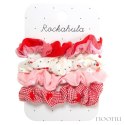 Rockahula Kids gumki scrunchie do włosów dla dziewczynki 4 szt. Sweet Cherry