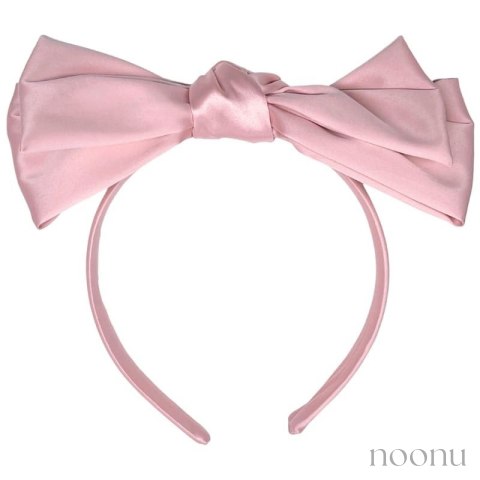 Rockahula Kids opaska do włosów dla dziewczynki Blush Bow Satin