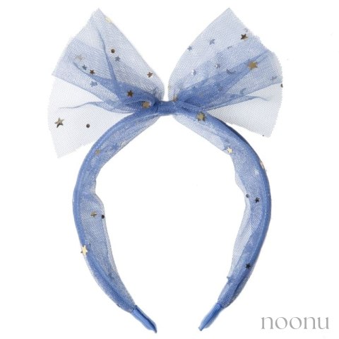 Rockahula Kids opaska do włosów dla dziewczynki Moonlight Tulle Blue Tie