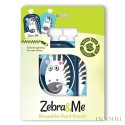 Zebra & Me saszetki tubki do karmienia wielorazowe 2 szt ASTRO