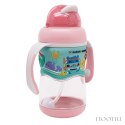 Marcus & Marcus butelka/bidon z obciążoną słomką 3D 2w1 350 ml Pink Pokey