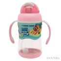 Marcus & Marcus butelka/bidon z obciążoną słomką 3D 2w1 350 ml Pink Pokey