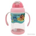 Marcus & Marcus butelka/bidon z obciążoną słomką 3D 2w1 350 ml Pink Pokey