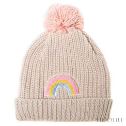 Rockahula Kids czapka zimowa dziecięca Dreamy Rainbow Knit Bobble 7-10 lat